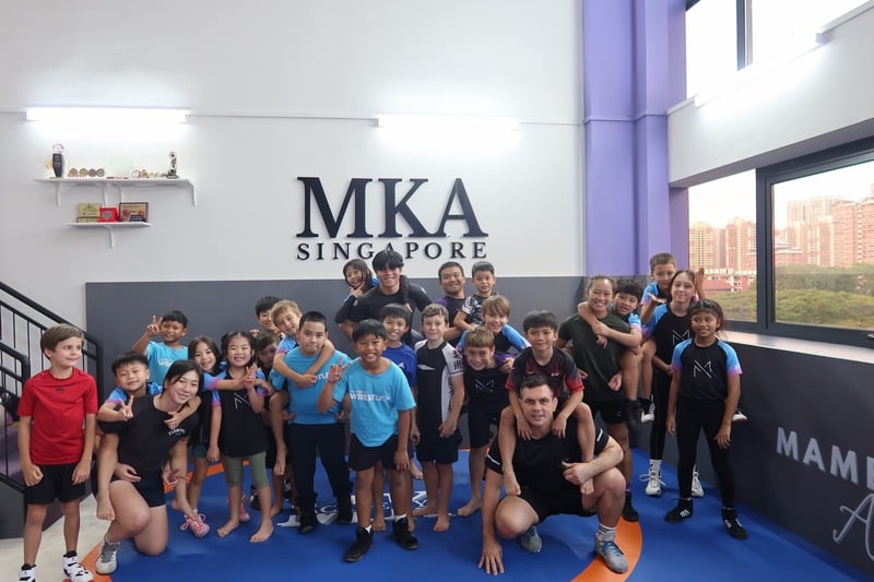 MKA kids class group photo